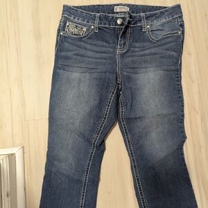 Soundgirl Blue Ankle & Cropped Jeans